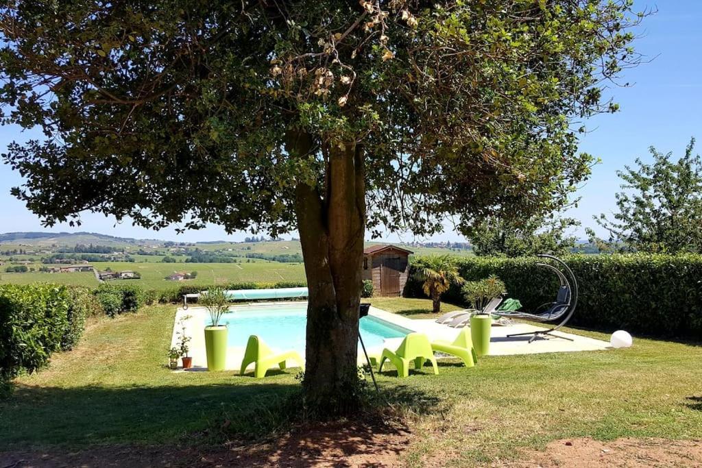 Au Coeur Des Vignes Chenas Du Beaujolais Apartment *