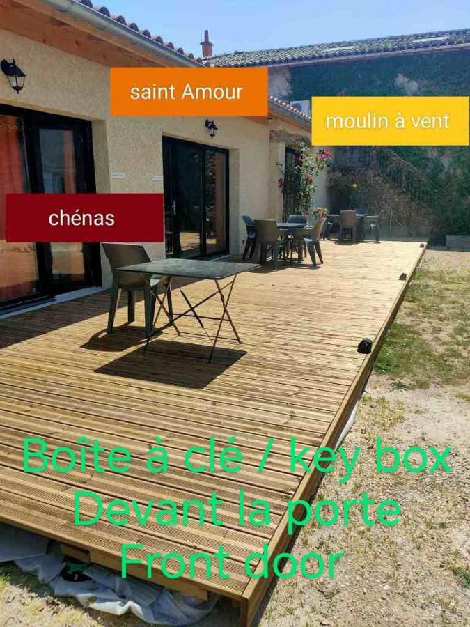 Apartment Au Coeur Des Vignes Chenas Du Beaujolais *